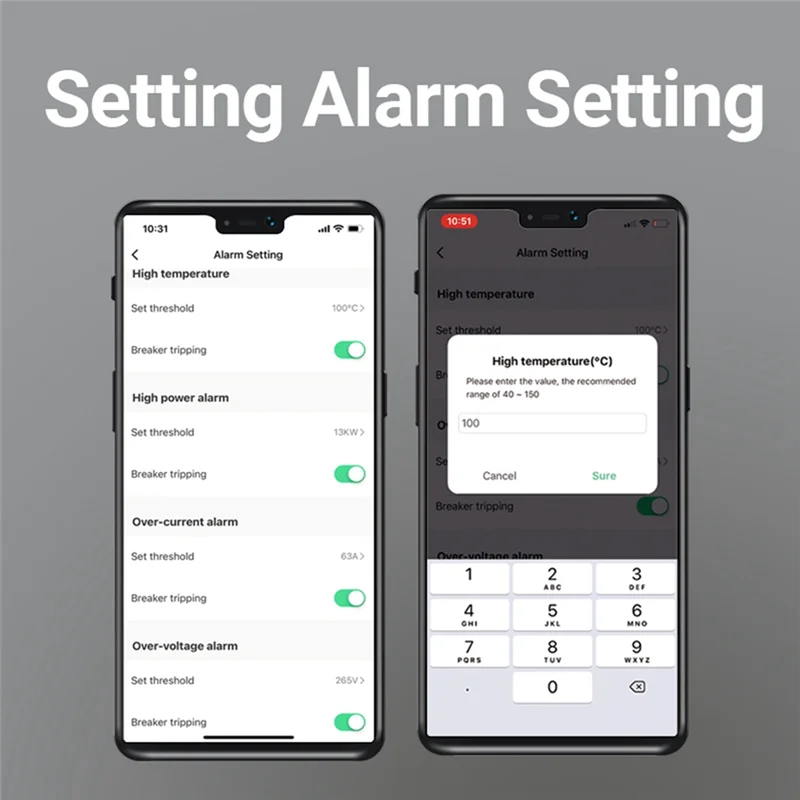 BTLIFE-TUYA 63A 1P+N Zigbee Smart Circuit Breaker With Metering Smart Home Wireless Remote Control Smart Life Alexa Home