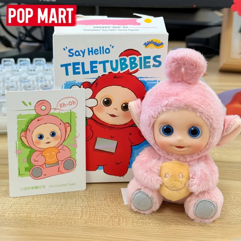 

Original POP MART Teletubbies Say Hello Series Blind Boxes Eletubbies Nostalgic Figure IP Desktop Decoration Ornament Xmas Gifts