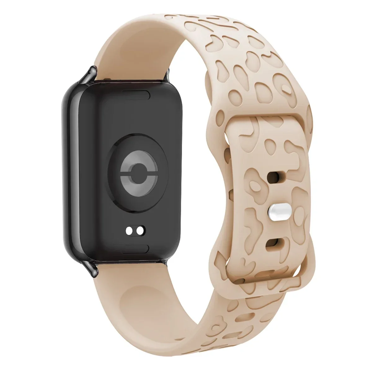 حزام رياضي من السيليكون لساعة Redmi 5 4 سوار بديل ليوبارد لشاومي Mi Band 9 Pro/Mi Band 8 Pro إكسسوارات سوار