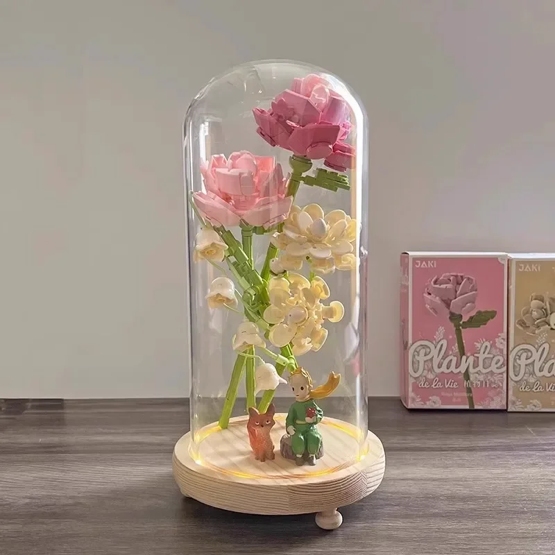 Rose Bouquet Healing Series Small Decoration Assembly Series