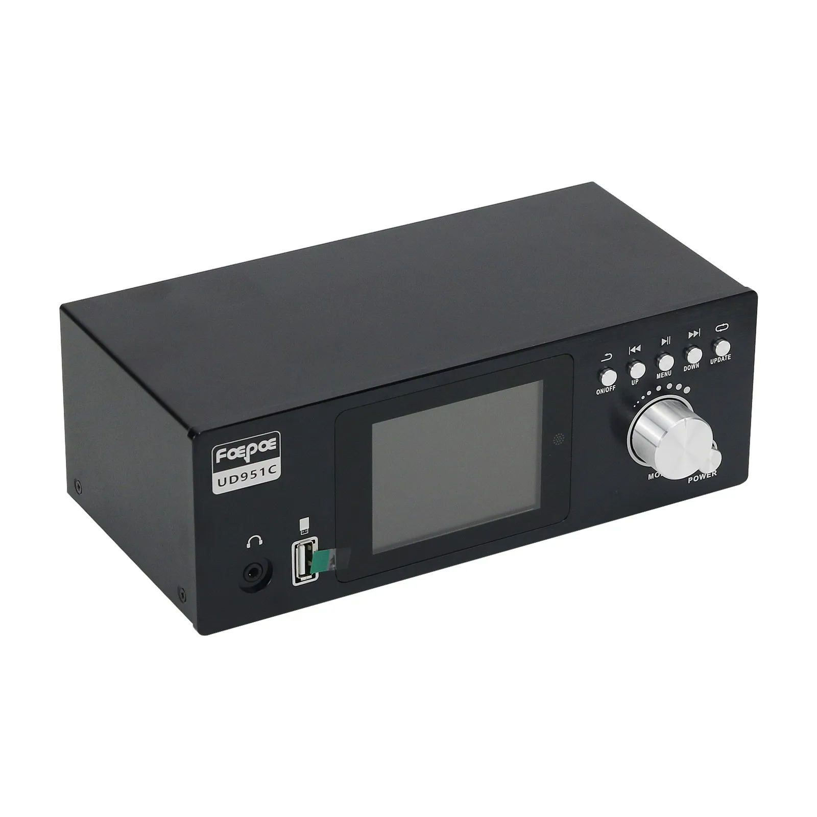 HiFiAMP UD951C-PRO+ Flagship Version DSD Digital Turntable DTS Dolby5.1 Audio Decoder ES9038PRO DAC QCC5125