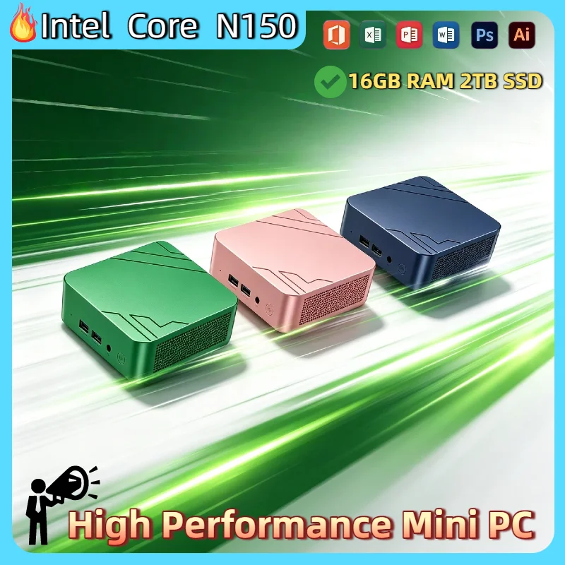 インテル-n150-ミニpc-16gb-ddr4-2tb-nvme-ssd-トリプル4kディスプレイ-wifi6-効率的な冷却-リモートオフィス-ホームワーク-プロユニット-マックス