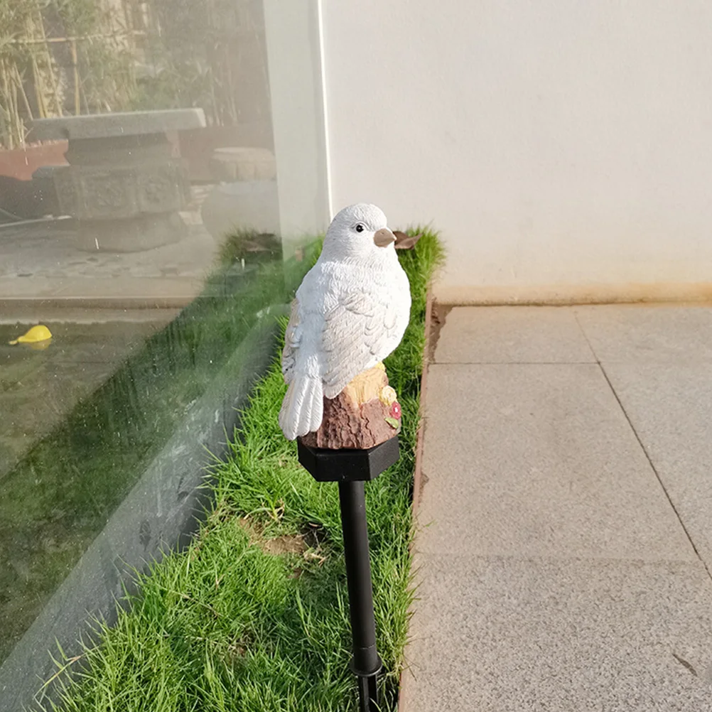 

Solar Seabird Light Resin Saving Outdoor Garden Decor Lawn Lamp Pathway Night Statue Lighting Driveway Patio
