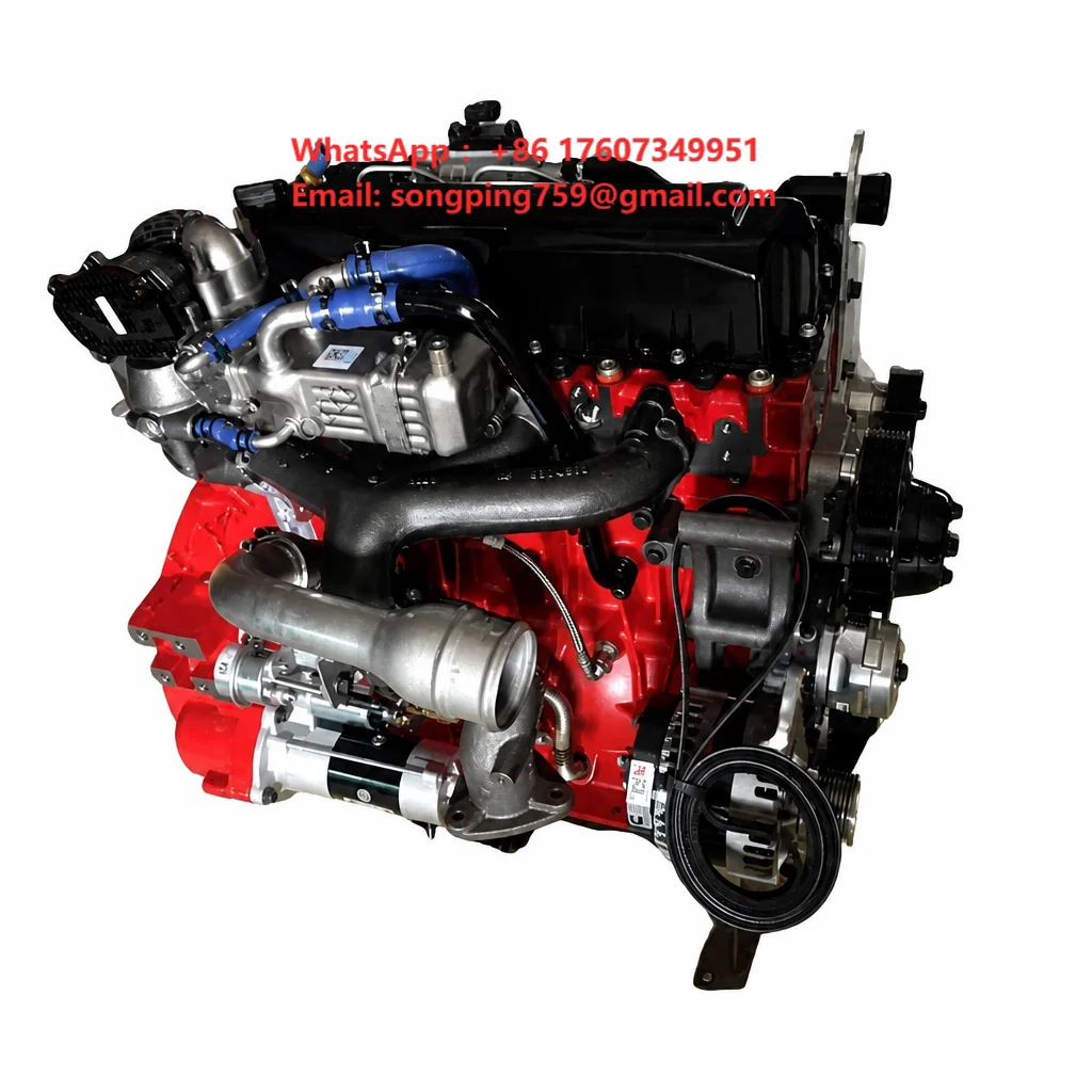 ISF3.8 Complete Diesel Engine Assembly 3.8L Wholesale Manufacturer Fleet Supply Replacement Solution for Foton Cummins Truck