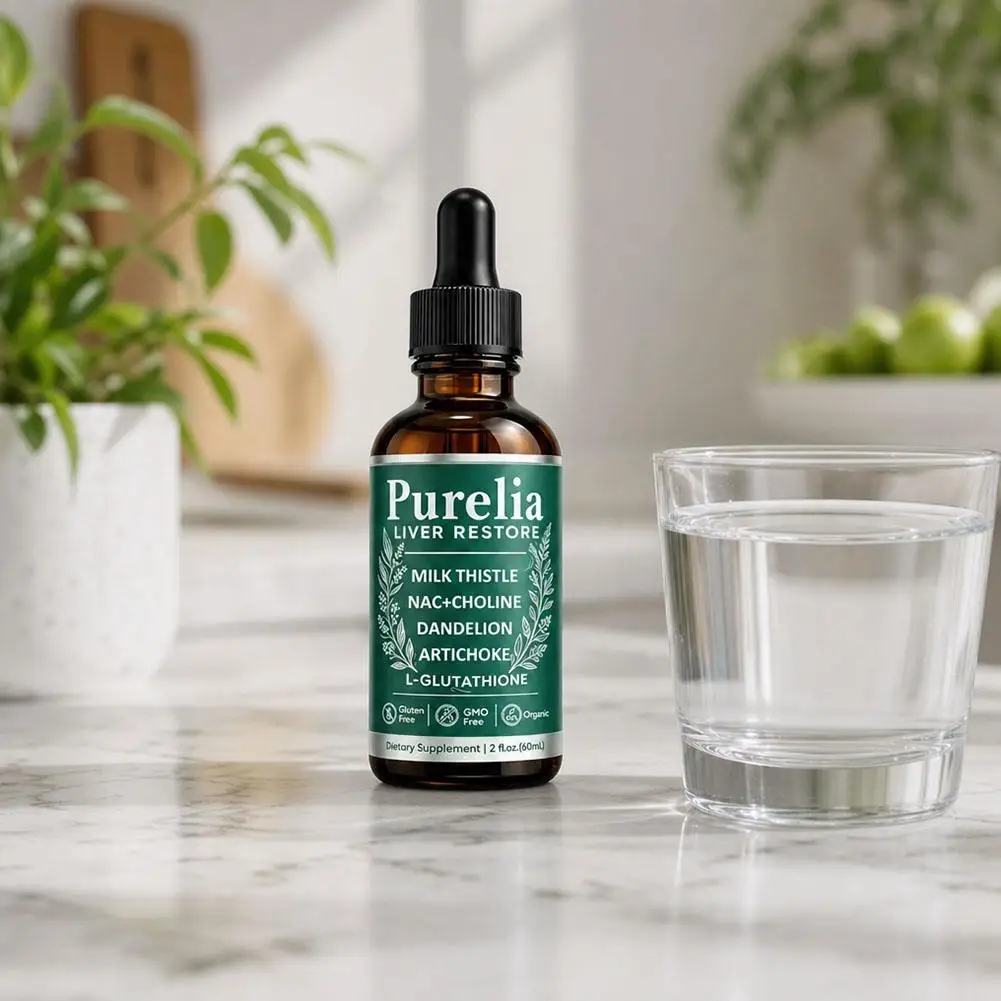 Kräuter-Nahrungsergänzungsmittel-Tropfen 60ml Mariendistel Glutathion NAC Cholin Artischocke Löwenzahn Flüssigformel für das tägliche Wohlbefinden von Erwachsenen – Detail 6