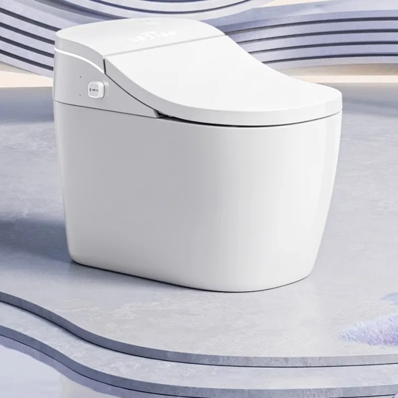 Limpiador de cuencos, cubierta inteligente para asiento de inodoro, Combo de espuma redonda, diseño de inodoro inteligente, Sanita Inteligente estético, muebles para el hogar