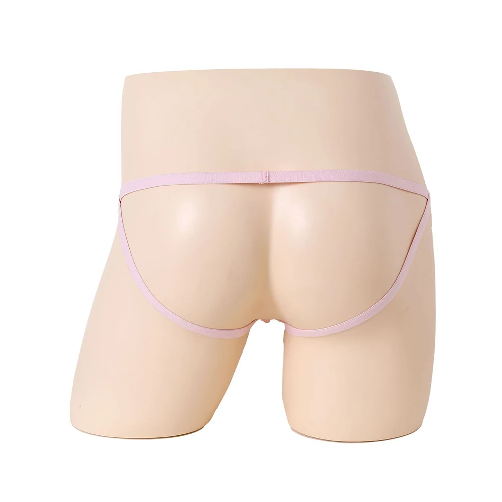 G String Classic Underwear For Men Thong T Back Design Crotchless Feature Sheer Lace Material Discreet And Convenient