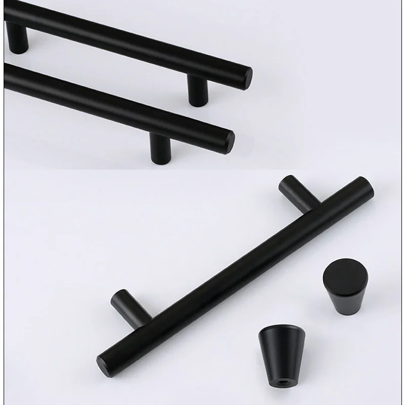 1Pcs 96mm/128mm/192mm Brushed Gold Straight Door Handle Cabinet Handles Aluminum Alloy Kitchen Cabinet Knobs Furniture Hardware