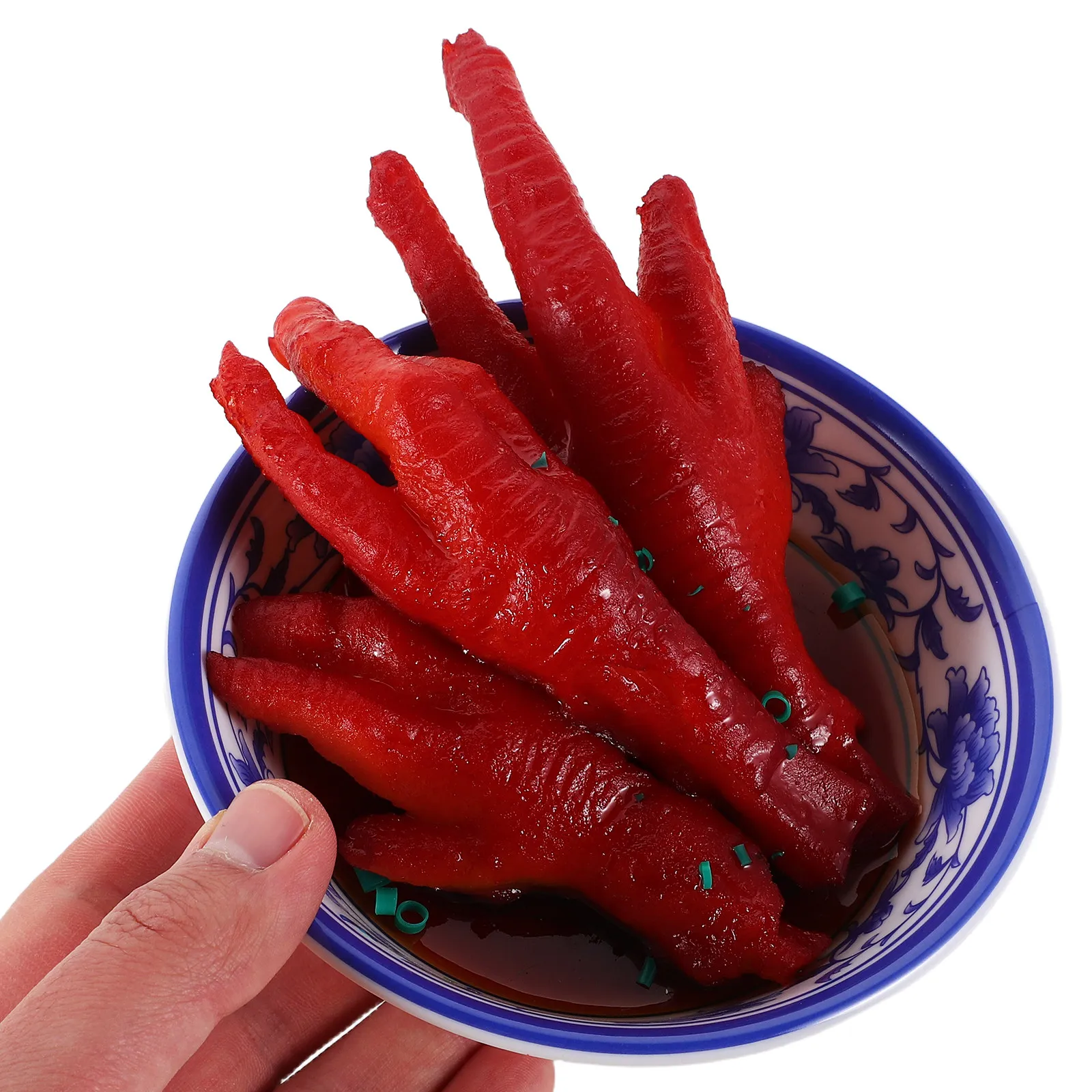 Artificial Chicken Claw Simulated Meat Realistic Roasted Chicken Feet for Hotel Food Display Restaurant Showcase and Food