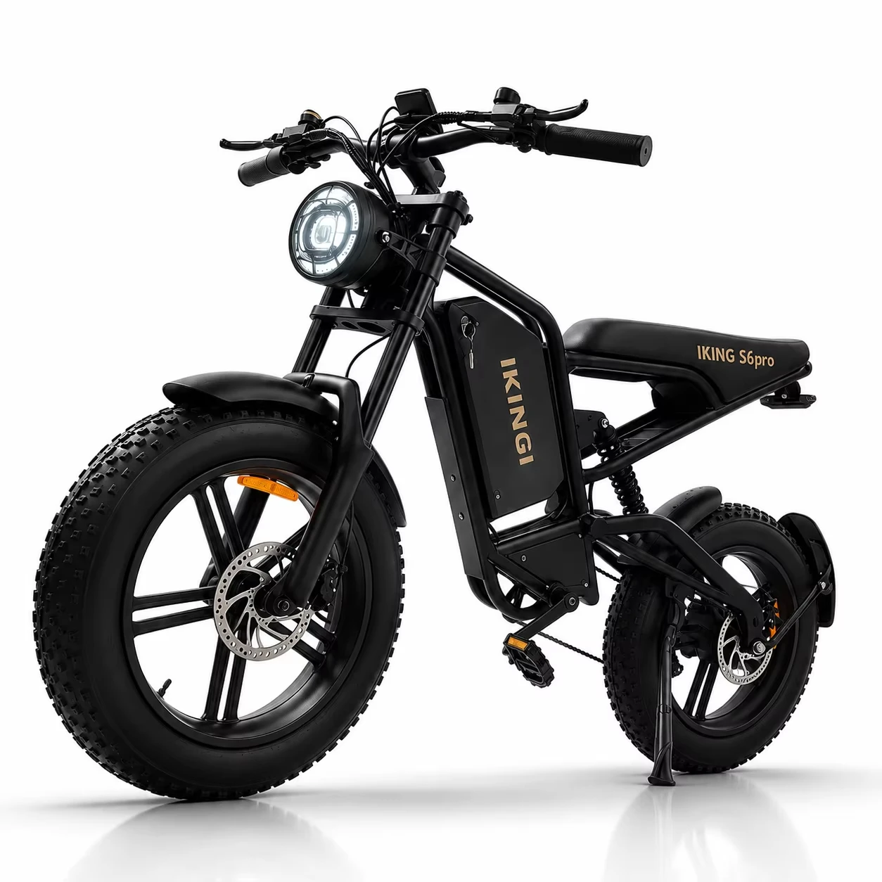 1500W Peak Motor Fat Tire Electric Bike, 60V 23.4Ah Large Battery, 48MPH Top Speed, 20