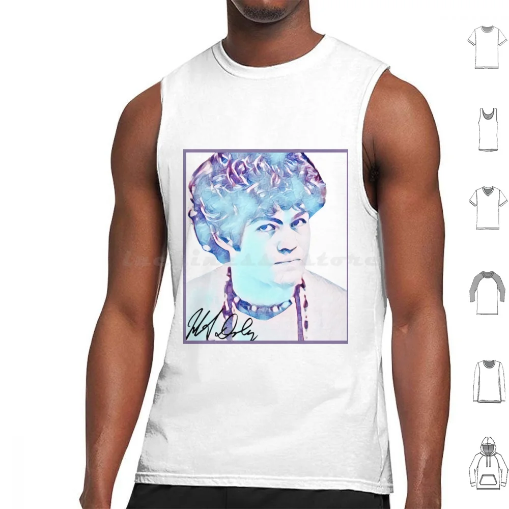 Hey Micky! Tank Tops Print Cotton Micky Dolenz The Monkees