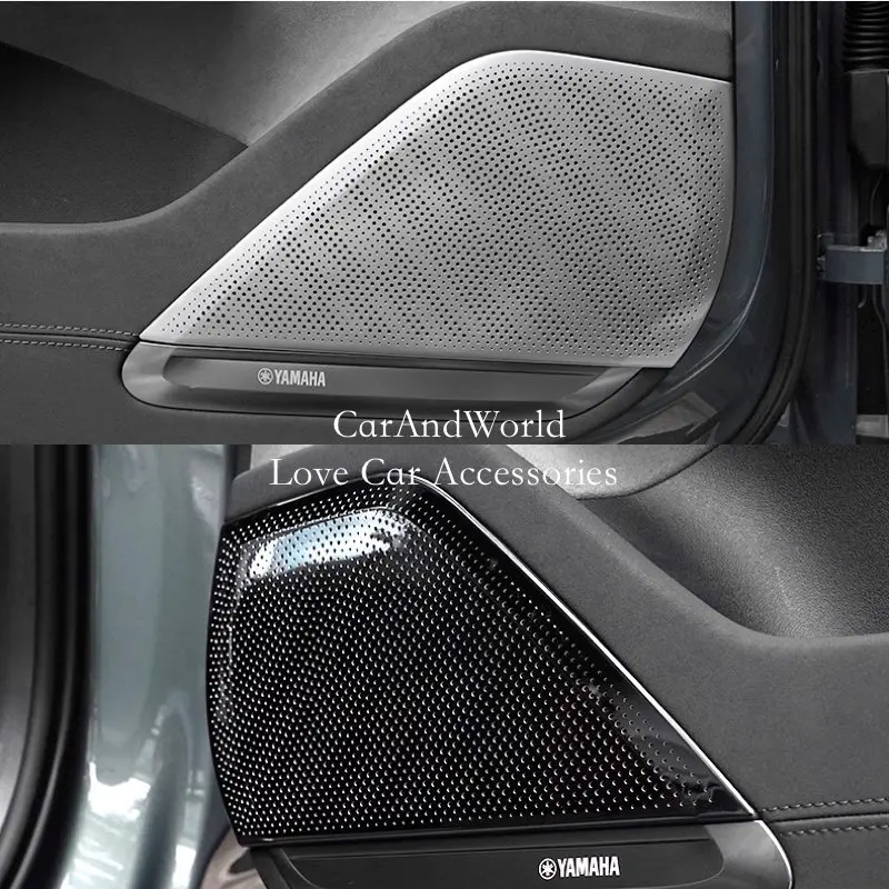 

Stainless Interior Gate Trumpet Speaker Horn Frame Cover Stereo Sound Accompany Ring Trims Accessories For ZEEKER 001 2024-2025