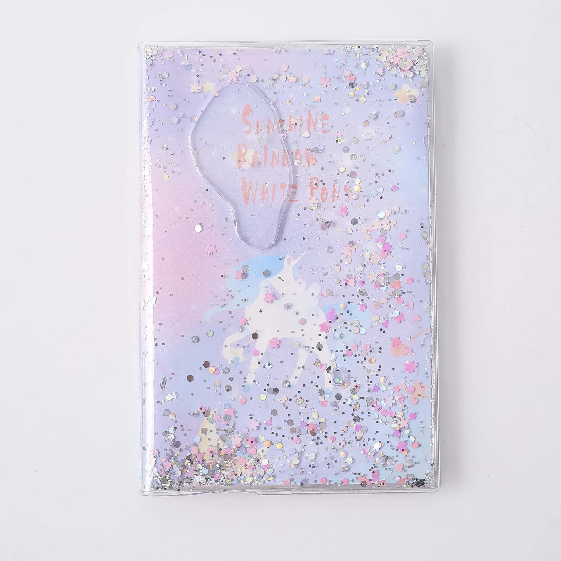 Cute PVC Notebook Paper Diary School Shiny Cool Kawaii Notebook Paper Agenda Schedule Planner Sketchbook Gift for Girl New