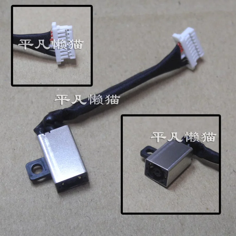 DC Power Jack Cable Charging Socket for Dell Inspiron 15 5568 7569 7579 5578 7573 7570 13-5368 5378 7368 7378 3390 0JDX1R