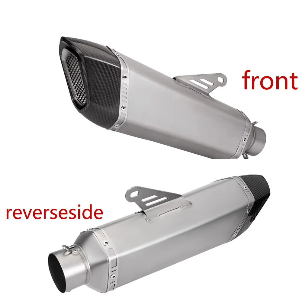 

universal 60mm Motorcycle Exhaust Motocross Exhaust Muffler For R3 SN04 F750GS F850GS R1200GS ADV750 motorcycle parts