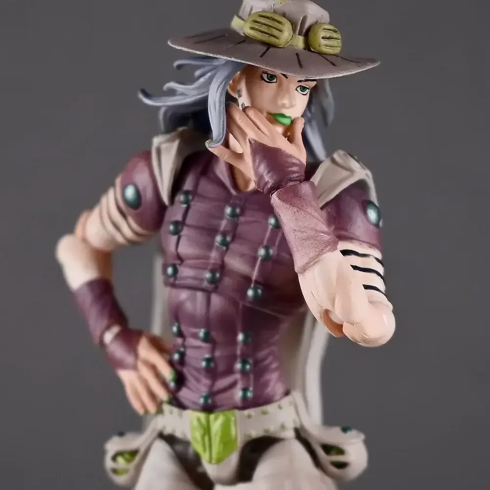 Nuova Figura di Jojo's Bizarre Adventure, Action Figure di Steel Ball Run, 16cm, Statuetta Decorativa da Collezione, Modellino Giocattolo Regalo