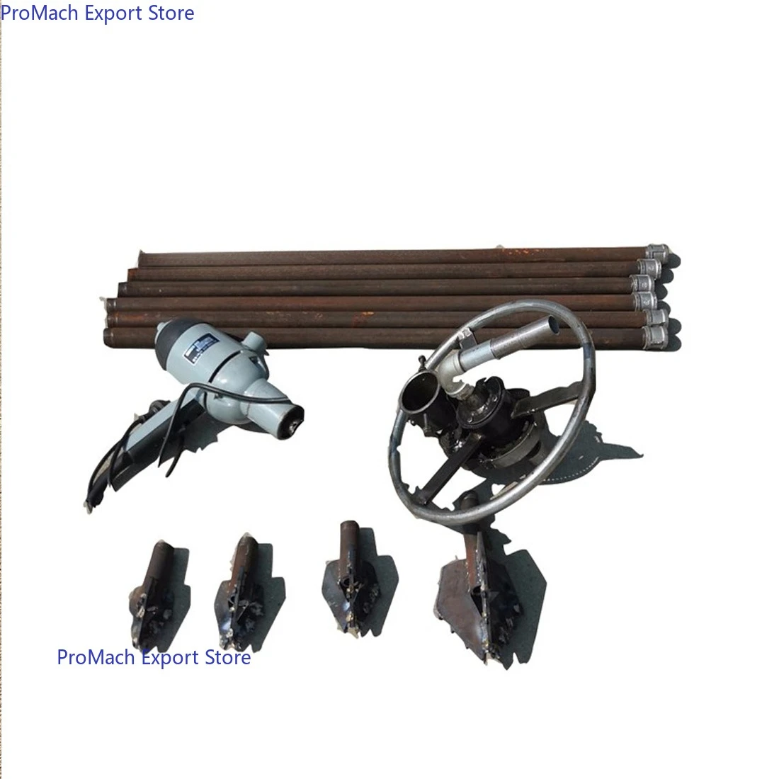 جهاز حفر يدوي بطول 100 متر/جهاز حفر آبار المياه الصغير والمريح/جهاز حفر آبار المياه بقرص واحد محمول باليد