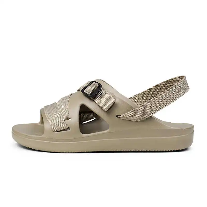 

Round Tip Summer A Man's Sandal Big Size Shoes For Men 49 50 Slippers For Home Sneakers Sport Hit Drop Shipping Classical