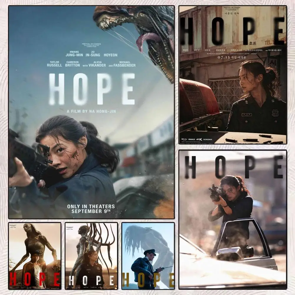 Suspense film H-Hope Poster Modern Minimalist Wall Art Prints Poster Home Decor Interior Bedroom Living Room