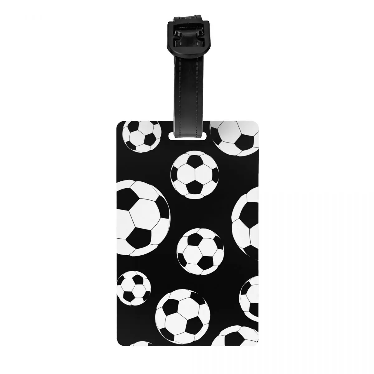 Custom Soccer Sports Ball Luggage Tags Custom Baggage Tags Privacy Cover ID Label