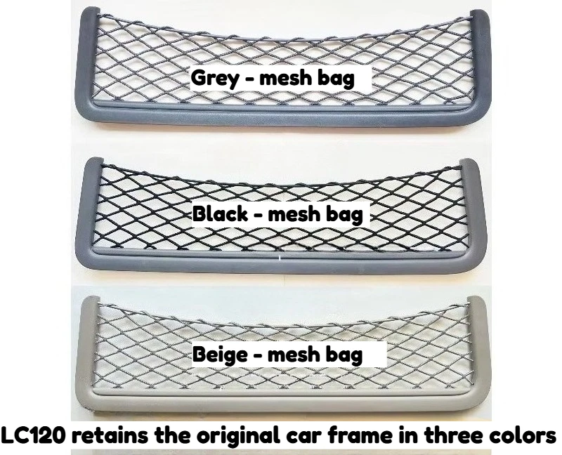 Fit for LC120 Tailgate Mesh High Elasticity Material Net Bag (Without Frame)