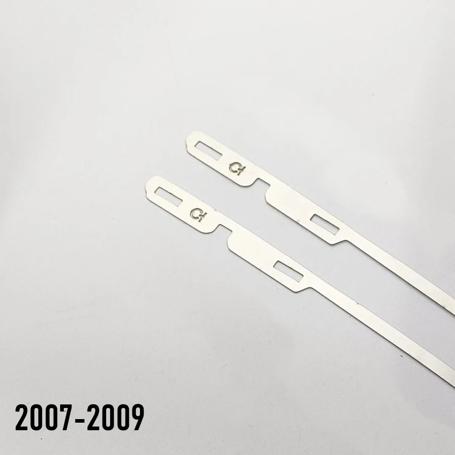 2Pcs Front Bumper Repair Metal Plate Buckle Broken Opening Rotten Buckle Repairer Bracket For Toyota Corolla 2007-2013 2014-2025