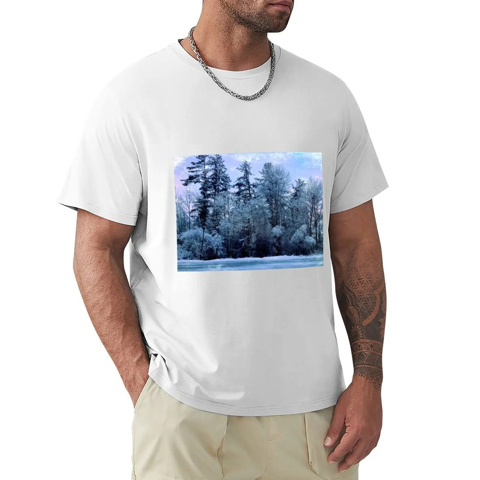 

Winter in Vermont T-Shirt Blouse funnys hippie clothes men clothes