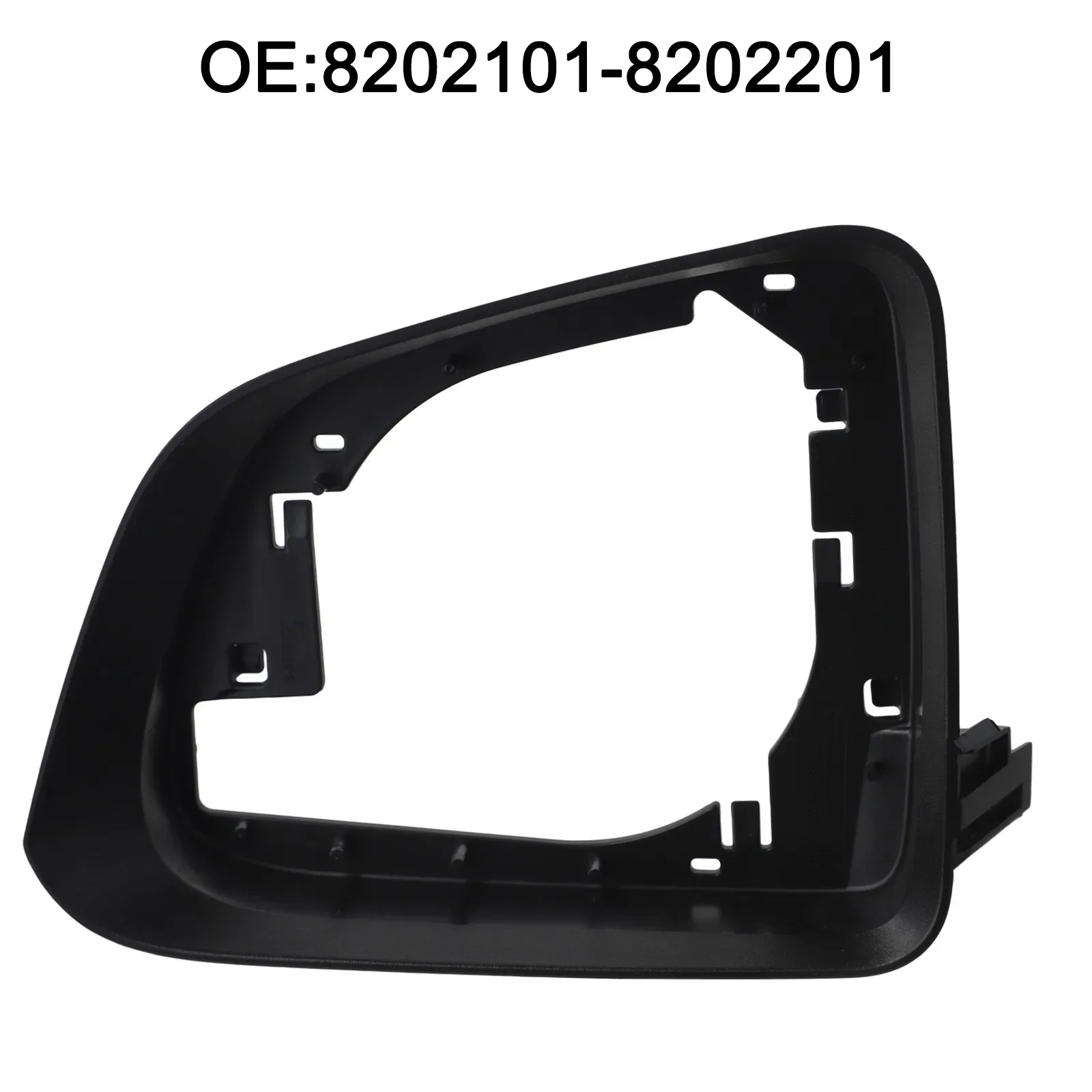 

For Tesla's Own Design Replacement Mirror Frame Holder for Model Y Features Easy Installation Process OEM Numbers