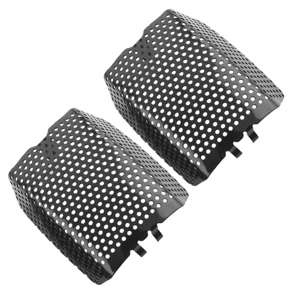 غطاء فرجار أمامي أسود/كروم للدراجة النارية لـ Harley-Davidson V-Rod 2006-2021 لـ Harley-Davidson Touring 2008-2023