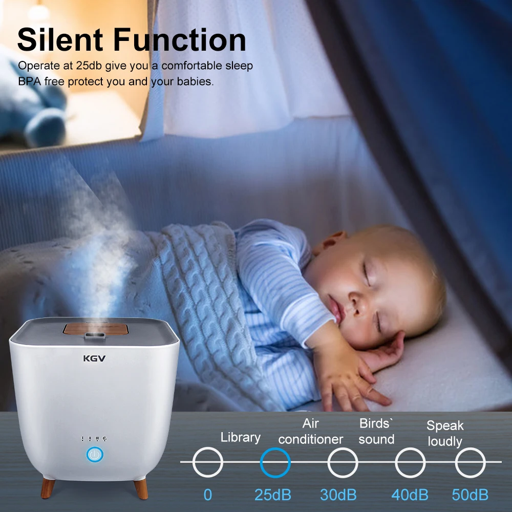 Smart Aromatherapy Humidifier, - Humidifier Nursery Quiet review and price