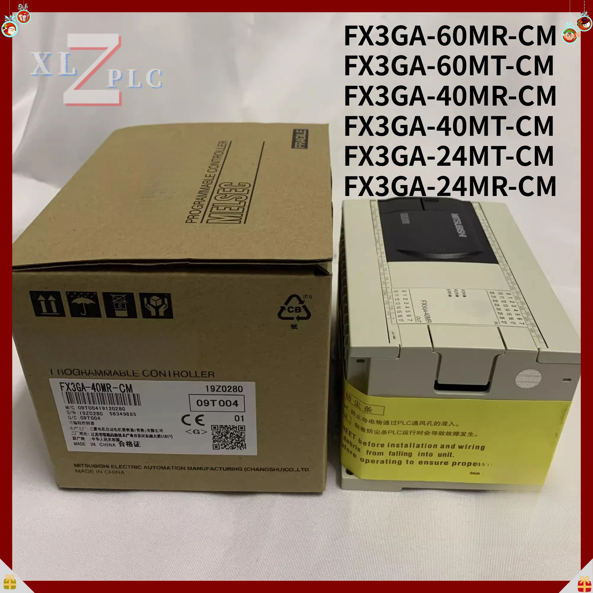 

Новый оригинальный модуль FX3GA-60MR-CM FX3GA-60MT-CM FX3GA-40MR-CM FX3GA-40MT-CM FX3GA-24MT-CM FX3GA-24MR-CM