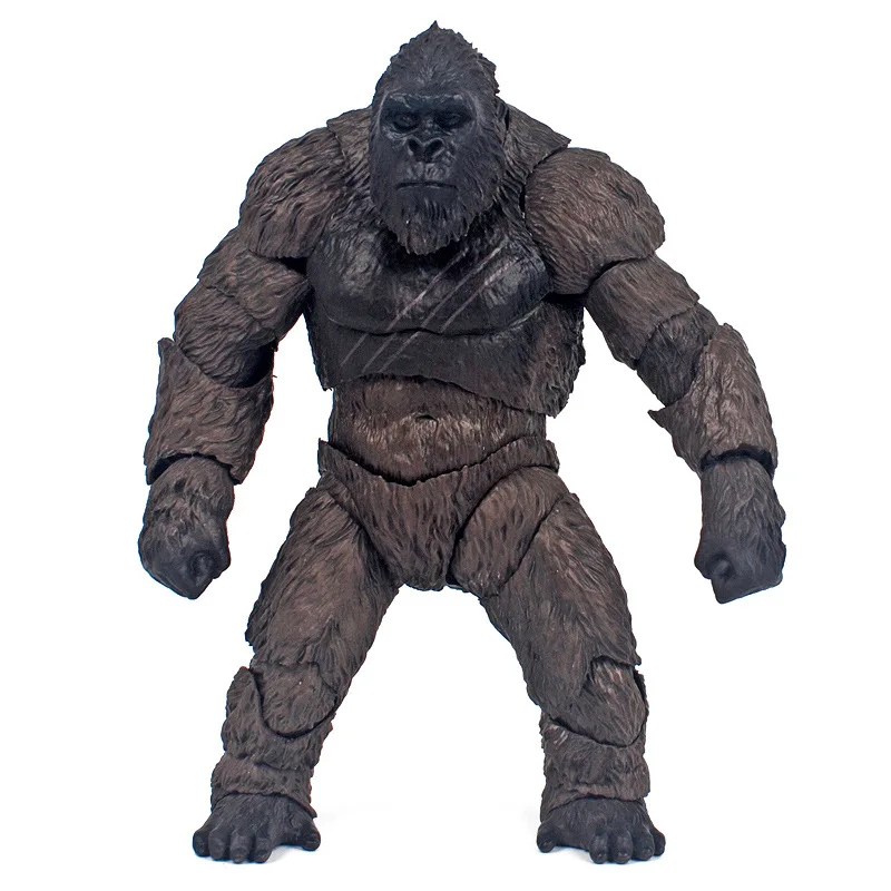 Godzilla Vs Kong Character Action Model King Kong Figurine Skull Island Monsters Collectible Doll Children Gifts Toys