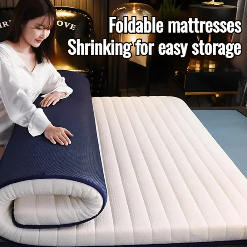 مرتبة من اللاتكس الطبيعي المضاد للمهجع للطلاب وسادة خاصة مرتبة واحدة وسادة ناعمة بطابقين