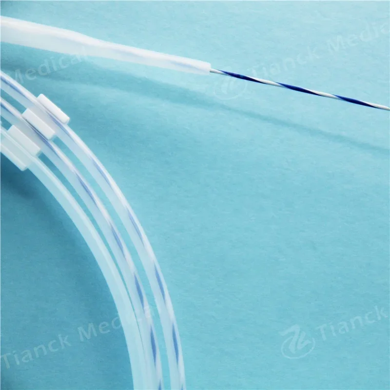 Tianck medical supplies consumables urological guide wire hydrophilic tip zebra guidewire