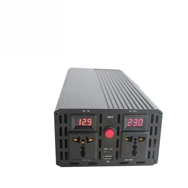 Car Power Inverters 1500W Modified Sine Wave Inverter DC 12V 24V to AC 220V 110V