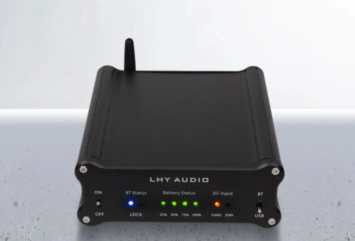 Battery powered HiEnd digital interface sound card Bluetooth USB 5.1 fiber SPDIF AES I2S PCM