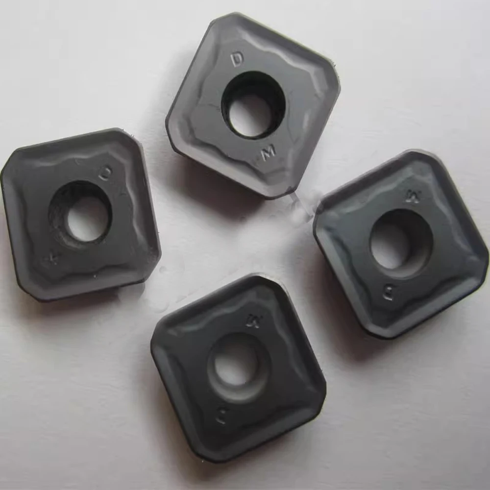 Nuovi inserti di fresatura a lama per industria CNC originali in cina SEET12T3-DM YBG202 inserti in metallo duro Black muslimex Cutter Professional