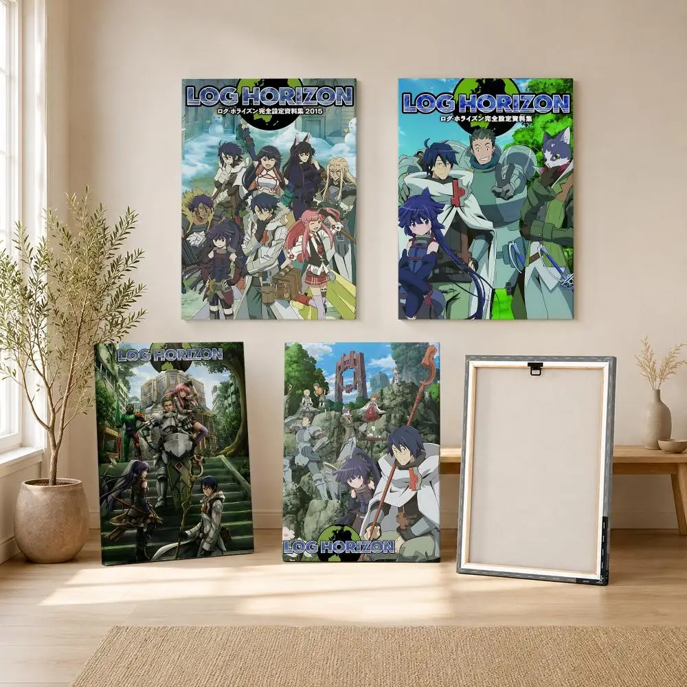 Best Sale Anime L-Log H-Horizon Painting Calligraphy Canvas Wall Art Living Room Bedroom Hallway ClearPrint Non-Fading&Gift