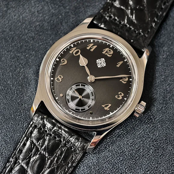 Ixdao 37 mm Classic Dress Black quartz wrist watch  JD-X06S