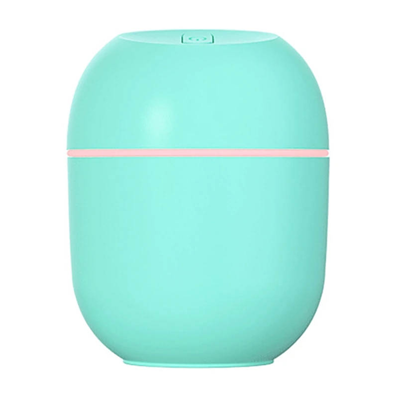 แบบพกพา Cool Mist Humidifier มินิ USB AIR Humidifier สำหรับรถยนต์ท่องเที่ยวสำนักงานบ้าน 5 สีบรรยากาศ (220ML)