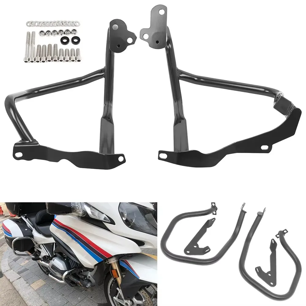 Highway Crash Bars Bumper For BMW R1200RT R1200 RT R 1200 RT 2014-2020 2017 2018 Motorcycle Engine Guard Stunt Cage Protectors