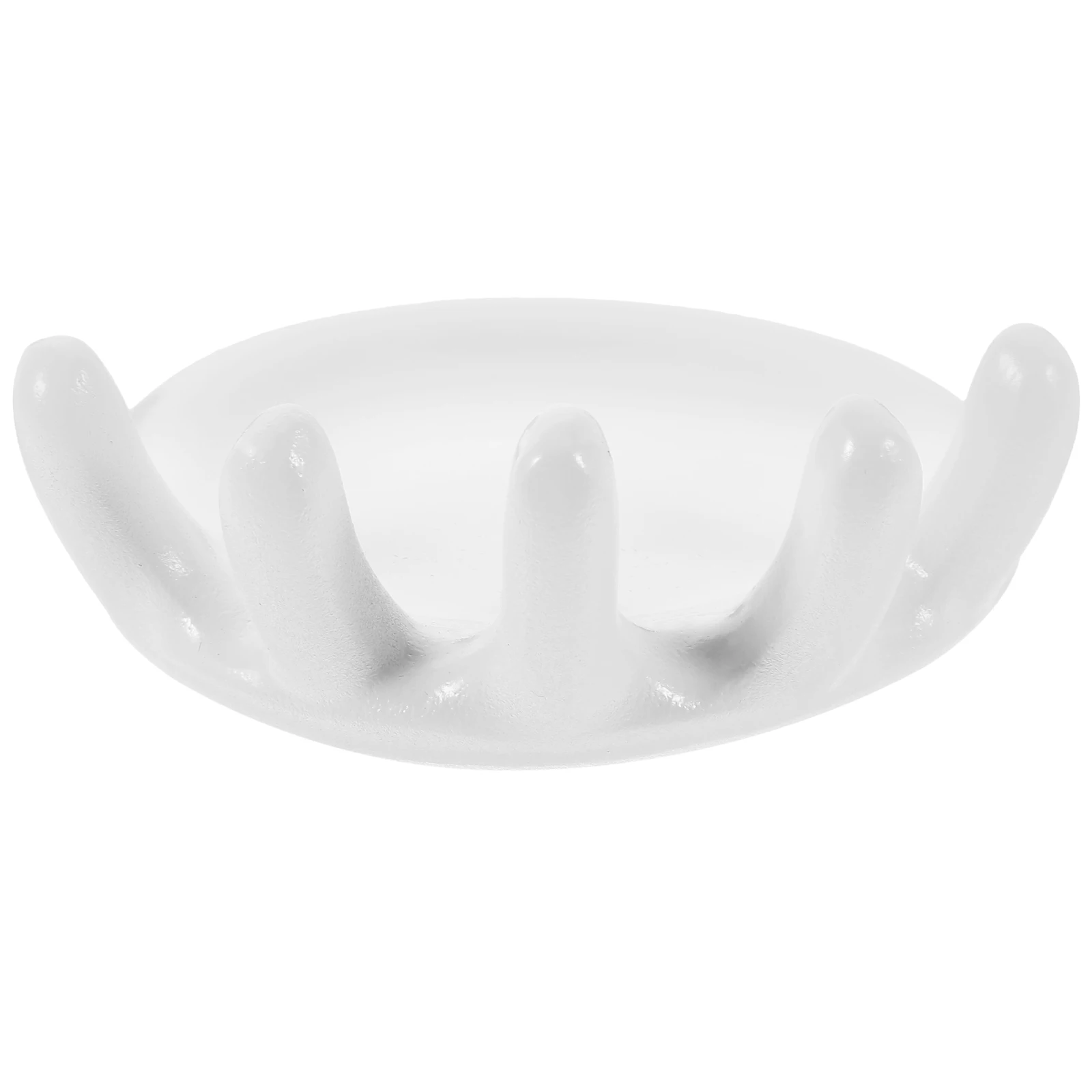 

Resin H Shaped Jewelry Tray Black Desktop ganizer Storage Plate Ring Dish Trinket Bowl Necklace Display Jewelry Dish