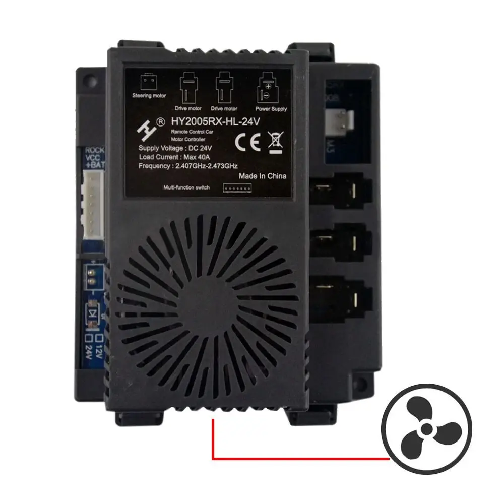High Quality DIY 2.4G Bluetooth for HY2005RX HY2005M-HL RC Accessories Smooth Start Controller Receiver Remote Control