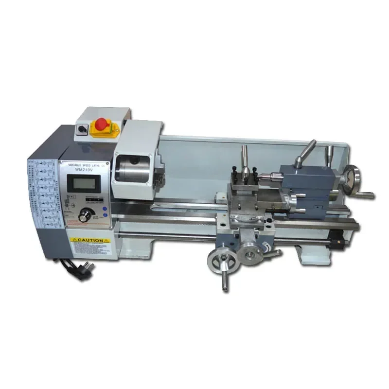 WM210V Brushless motor lathe household lathes Variable Speed Mini Metal Lathe Machine WM210V Small Bench lathe 220v/110v 850W