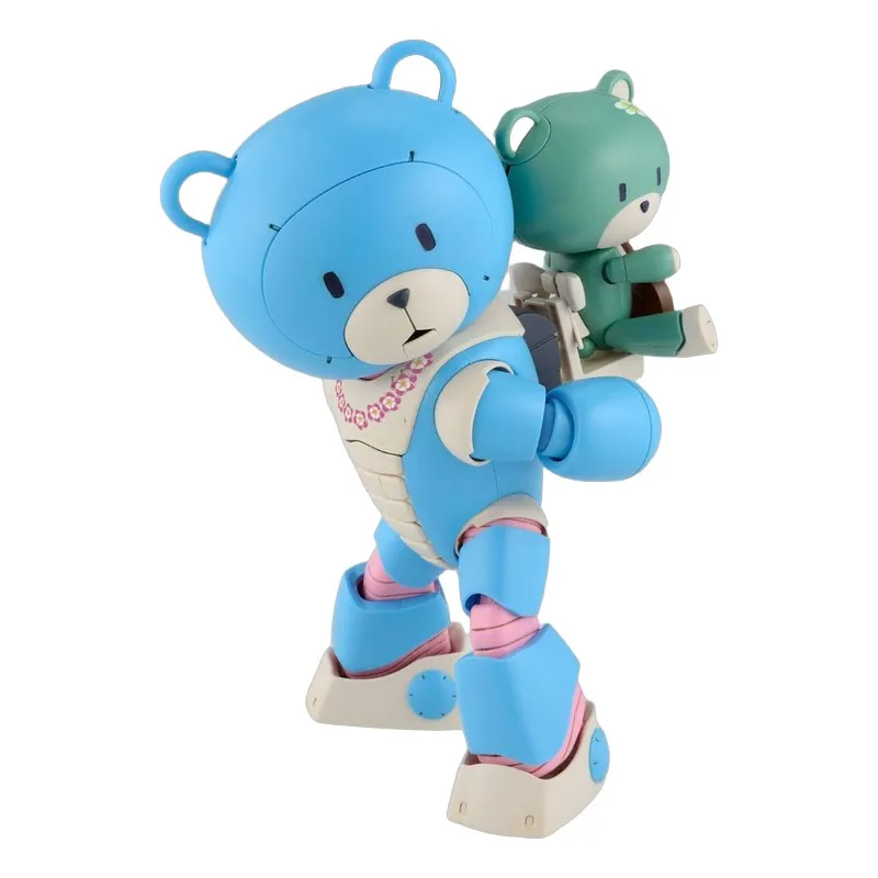 반다이 오리지널 건담 HGGBM 빌드 BEARGGUY OHANA/ALOHAROSET 애니메이션 액션 피규어 조립 모델 장난감 어린이를위한 선물