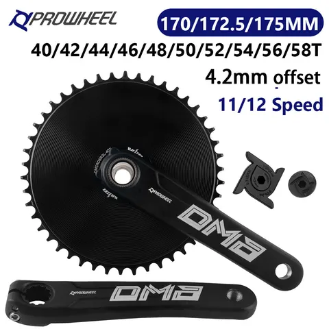 Шатуны Prowheel 170 172.5 175 мм 3 болта 40/56/58T
