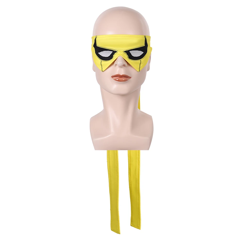 Lin Lie Spada Maestro Cosplay Uomini Giallo Tey Patch Linlie Benda Ferro Cos Pugno Visiera Halloween Carnevale Costume Accessori