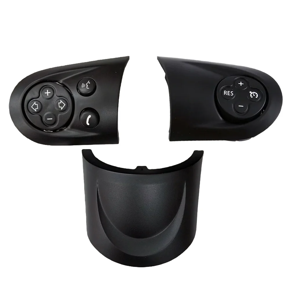 

For MINI For Cooper Steering Wheel Control Switch Trim Covers Replacement for R55 R56 For R57 R58 R59 R60 R61 Models