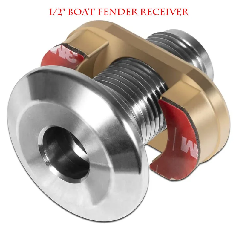 1/2 Inch Boot Marine Quick Release Spatbord Houder Kit Mount Clips Cleat Haak Hanger-Rvs