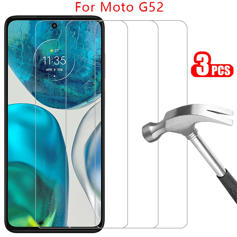 protective tempered glass for motorola moto g52 screen protector on motorolag52 motog52 g 52 52g 5g phone film glas mot g52glass